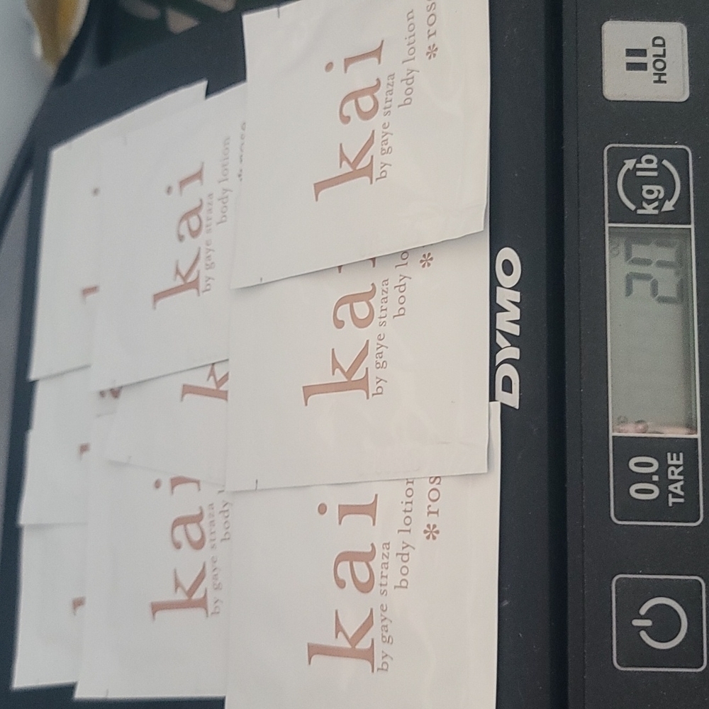 Kai Rose Body Lotion Fragrance by Gaye Straza - 9 Sample packets! - Picture 10 of 16